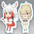 Goods, Nendoroid Plus - Kemono Friends Nendoroid Plus Acrylic Keychain Set: Mountain & Desert Area (けものフレンズ ねんどろいどぷらす アクリルキーチェーンセットこうざん＆さばくちほー) from Kemono Friends