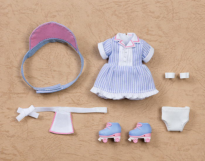 Nendoroid image for Doll Outfit Set: Diner - Girl (Blue/Pink)
