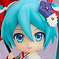 Nendoroid #1427 - Hatsune Miku: Kōrin Kimono Ver. (初音ミク 冬木小袖Ver.) from Character Vocal Series 01: Hatsune Miku