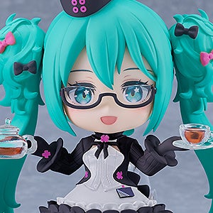 Nendoroid #2775-a - Good Smile Kuji Hatsune Miku 2025 Autumn A Prize - Nendoroid Hatsune Miku: Glasses x Café Ver. (グッスマくじ 初音ミク 2025 Autumn A賞 ねんどろいど 初音ミク めがね✕カフェVer.) from Character Vocal Series 01: Hatsune Miku