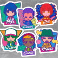 Goods, Nendoroid Plus - Stranger Things Nendoroid Plus Sticker Set (Stranger Things ねんどろいどぷらす ステッカーセット) from Stranger Things