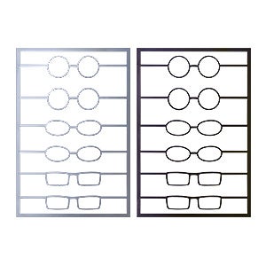 Nendoroid Doll - Doll Etching Glasses Set (ねんどろいどどーる エッチング眼鏡セット) from Nendoroid Doll