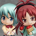 Nendoroid #422 - Sayaka Miki: Uniform Ver. & Kyouko Sakura: Casual Ver. Set (ねんどろいど美樹さやか 制服Ver.＆佐倉杏子 私服Ver.セット) from Puella Magi Madoka Magica The Movie -Rebellion-