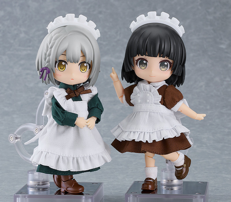 Nendoroid image for Doll Work Outfit Set: Maid Outfit Mini (Black/Brown)