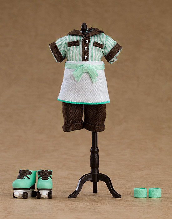 Nendoroid image for Doll Outfit Set: Diner - Boy (Orange/Green)