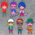 Goods, Nendoroid Plus - Stranger Things Nendoroid Plus Retro Design Acrylic Keychains: Will (Japan Ver.)/Eleven (Japan Ver.)/Mike (Japan Ver.)/Dustin (Japan Ver.)/Lucas (Japa (Stranger Things ねんどろいどぷらす レトロデザインアクリルキーチェーン ウィル (Japan Ver.)/イレブン (Japan Ver.)/マイク (Japan Ver.)/ダスティン (Japan Ver.)/ルーカス (Japan Ver.)/ホッパー (Japan Ver.)) from Stranger Things