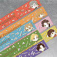 Nendoroid Plus, Other - TinyTAN Nendoroid Plus Scarf Towel (RM/Jin/SUGA/j-hope/Jimin/V/Jung Kook) (TinyTAN ねんどろいどぷらす マフラータオル RM/Jin/SUGA/j-hope/Jimin/V/Jung Kook) from TinyTAN