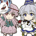 Nendoroid Plus - Plus Rubber Straps: Touhou Project Set #8(Hata no Kokoro, Nitori Kawashiro, Mononobe no Futo, Kasen Ibaraki, Byakuren Hijiri, Toyosatomimi no Miko) (ねんどろいどぷらす ラバーストラップ 東方Project 第八章 奏こころ／河城にとり／物部布都／茨木華扇／聖白蓮／豊聡耳神子) from Touhou Project