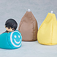 Nendoroid More - Bean Bag Chair: Brown/Light Blue/Cream Yellow (くつろぎビーズクッション ブラウン/ライトブルー/クリームイエロー) from Nendoroid More