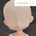 Nendoroid Doll - Doll archetype 1.1: Girl (Cream) (ねんどろいどどーる archetype 1.1：Girl（cream）) from Nendoroid Doll