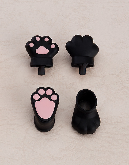 Nendoroid Doll Doll: Animal Hand Parts Set (Black)