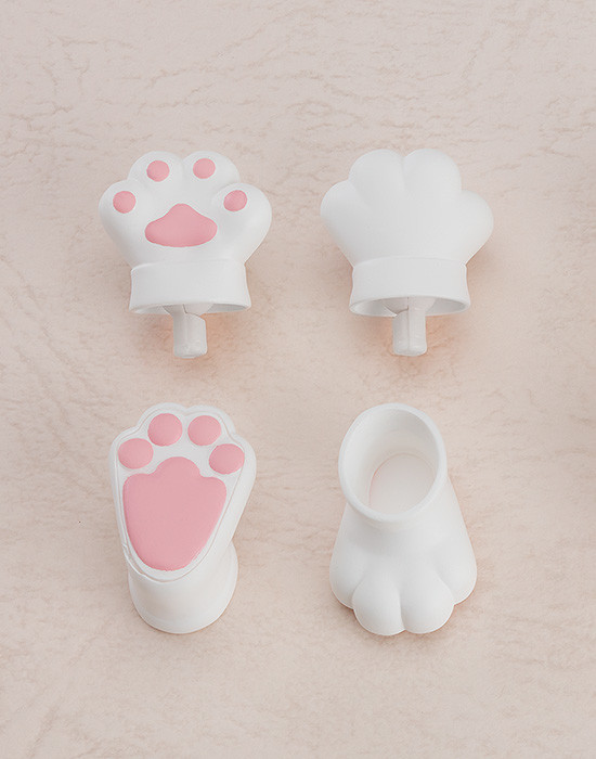 Nendoroid Doll Doll: Animal Hand Parts Set (White)