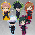 Goods, Nendoroid Plus - Jujutsu Kaisen Nendoroid Plus Acrylic Keychains (Yuji Itadori/Megumi Fushiguro/Nobara Kugisaki/Satoru Gojo/Maki Zenin) (呪術廻戦 ねんどろいどぷらす アクリルキーチェーン 虎杖悠仁/伏黒恵/釘崎野薔薇/五条悟/禪院真希) from Jujutsu Kaisen