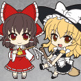 Nendoroid Plus - Plus Trading Rubber Straps: Touhou Project Set #1 (ねんどろいどぷらす トレーディングラバーストラップ東方Project 第一章) from Touhou Project