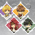 Goods, Nendoroid Plus - Saiyuki RELOAD ZEROIN Nendoroid Plus Acrylic Keychain: Genjo Sanzo/Son Goku/Sha Gojyo/Cho Hakkai (最遊記RELOAD -ZEROIN- ねんどろいどぷらす アクリルキーホルダー 玄奘三蔵/孫悟空/沙悟浄/猪八戒) from Saiyuki RELOAD ZEROIN