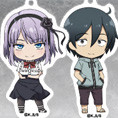 Accessory, Nendoroid Plus - Plus: Dagashi Kashi Acrylic Keychains(Hotaru Shidare, Kokonotsu Shikada, Saya Endou, Tou Endou, You Shikada) (ねんどろいどぷらす 「だがしかし」 アクリルキーチェーン枝垂ほたる/鹿田ココノツ/遠藤サヤ/遠藤豆/鹿田ヨウ) from Dagashi Kashi