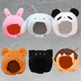 Nendoroid More - More Costume Hood (Rabbit/Lop Rabbit/Bear/Panda/Black Cat/Takoyaki) (ねんどろいどもあ なりきりずきん うさぎ/たれみみうさぎ/くま/ぱんだ/くろねこ/たこやき) from Nendoroid More