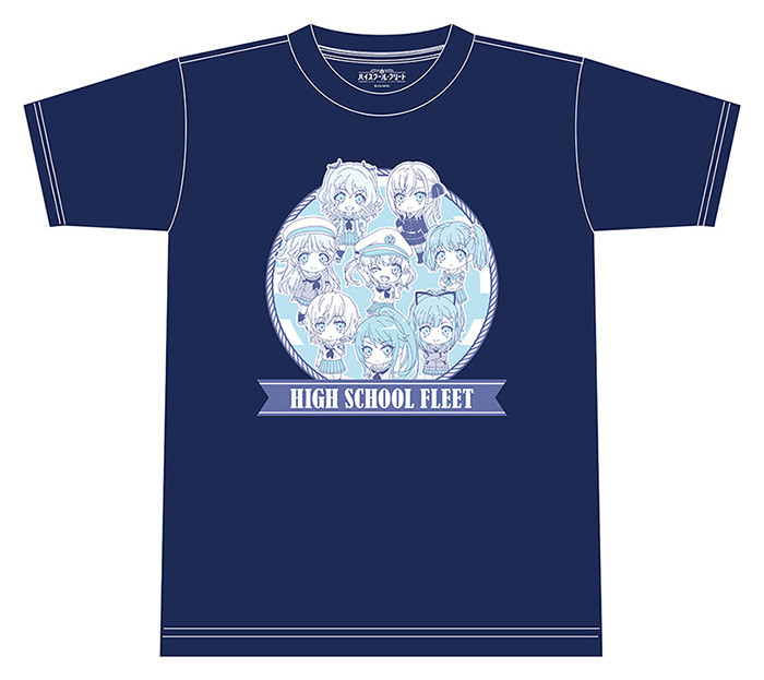 Nendoroid image for Plus: High School Fleet T-Shirt (S/M/L/XL)