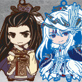 Accessory, Nendoroid Plus - Plus: Thunderbolt Fantasy Rubber Strap Set -Lin Xuě Yā and Shāng Bù Huàn (ねんどろいどぷらす Thunderbolt Fantasy 東離劍遊紀ラバーストラップセット 凜雪鴉&殤不患) from Thunderbolt Fantasy Sword Seekers