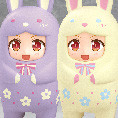 Nendoroid More - More Kigurumi Face Parts Case (Bunny Happiness 01/Bunny Happiness 02) (ねんどろいどもあ きぐるみフェイスパーツケース（うさぎハピネス01/うさぎハピネス02）) from Nendoroid More