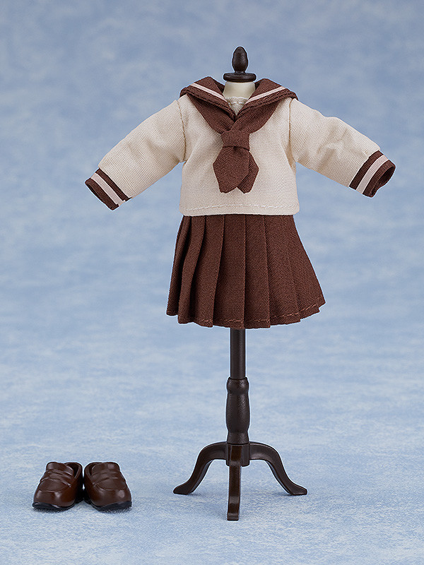 Nendoroid image for Doll Outfit Set: Long-Sleeved Sailor Outfit (Navy/Beige)