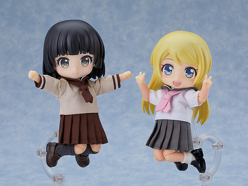 Nendoroid image for Doll Outfit Set: Long-Sleeved Sailor Outfit (Navy/Beige)