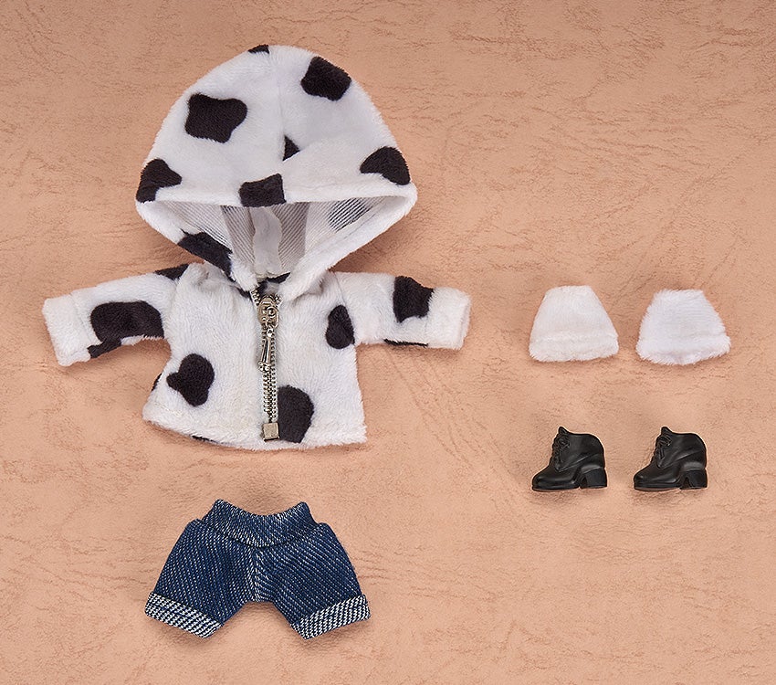 Nendoroid Doll Doll Outfit Set: Animal Hoodie Milk/Coffee Milk