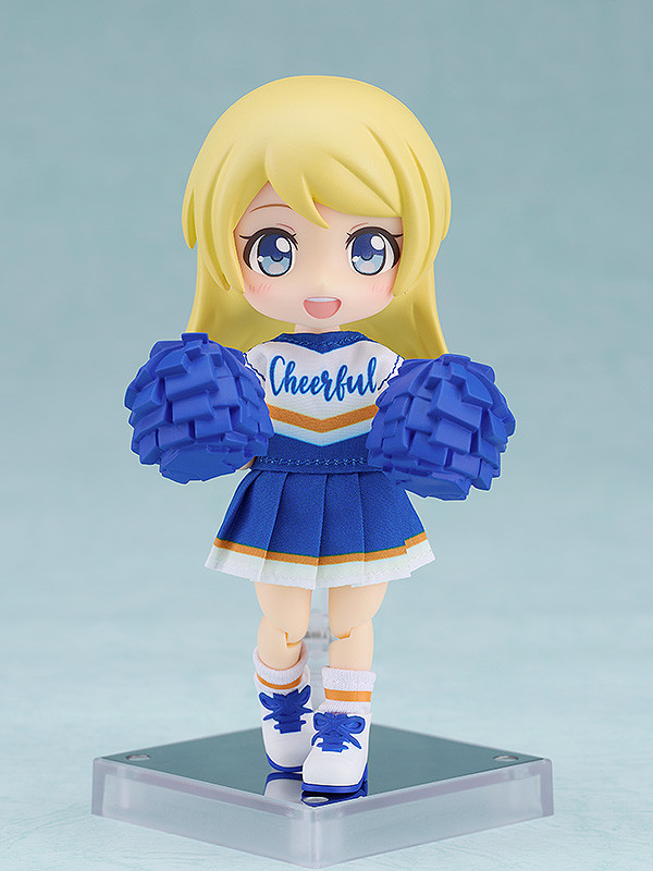 Nendoroid image for Doll Outfit Set: Cheerleader (Blue/Orange/Red)