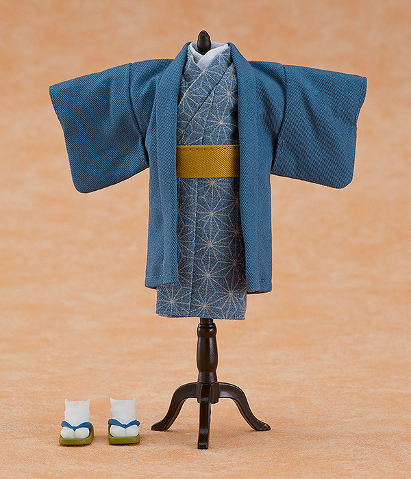 Nendoroid image for Doll Outfit Set: Kimono - Boy (Navy/Gray)