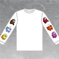 Nendoroid Plus, Apparel - Among Us Nendoroid Plus Long Sleeve T-Shirt (Warm Colors/Cool Colors) (Among Us ねんどろいどぷらす ロングTシャツ Warm Colors/Cool Colors) from Among Us