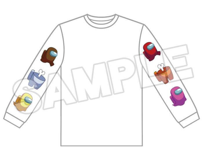 Nendoroid Plus, Apparel Among Us Nendoroid Plus Long Sleeve T-Shirt (Warm Colors/Cool Colors)