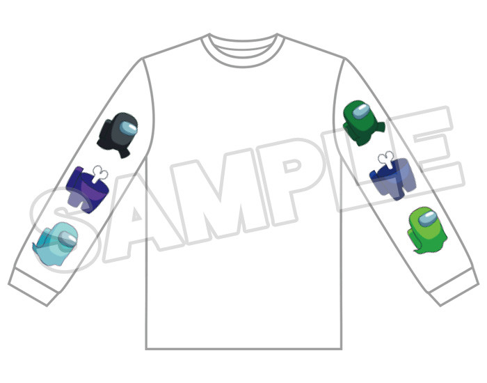 Nendoroid image for Among Us Nendoroid Plus Long Sleeve T-Shirt (Warm Colors/Cool Colors)