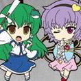 Nendoroid Plus - Plus Rubber Straps: Touhou Project Set #4(Sanae Kochiya ver.2 / Satori Komeiji / Koishi Komeiji / Yukari Yakumo / Ran Yakumo / Chen) (ねんどろいどぷらす ラバーストラップ 東方Project 第四章　東風谷早苗 ver.2/古明地さとり/古明地こいし/八雲紫/八雲藍/橙) from Touhou Project