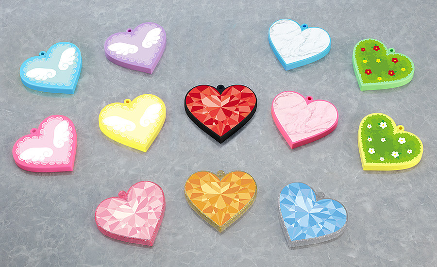 Nendoroid image for More Heart Base (Diamond Cut: Black/Gold Glitter/Silver Glitter/Pink Glitter, Garden: Green/Yellow, Angel Wings: Blue/Yellow/Purple, Marble: Pink/Blue)