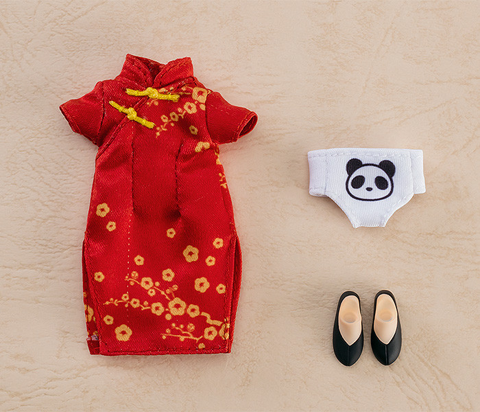 Nendoroid Doll Doll Outfit Set: Chinese Dress (Red/Blue)