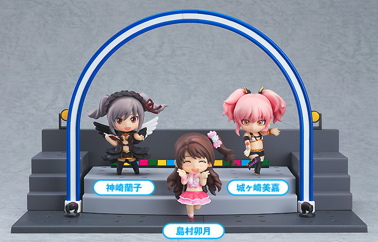Nendoroid image for Petite: THE IDOLM@STER CINDERELLA GIRLS - Ranko, Uzuki and Mika + Live Stage Set