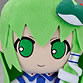 Nendoroid Plus - Plus Plushie Series 13: Sanae Kotiya (ねんどろいどぷらす ぬいぐるみシリーズ13 東風谷早苗) from Touhou Project
